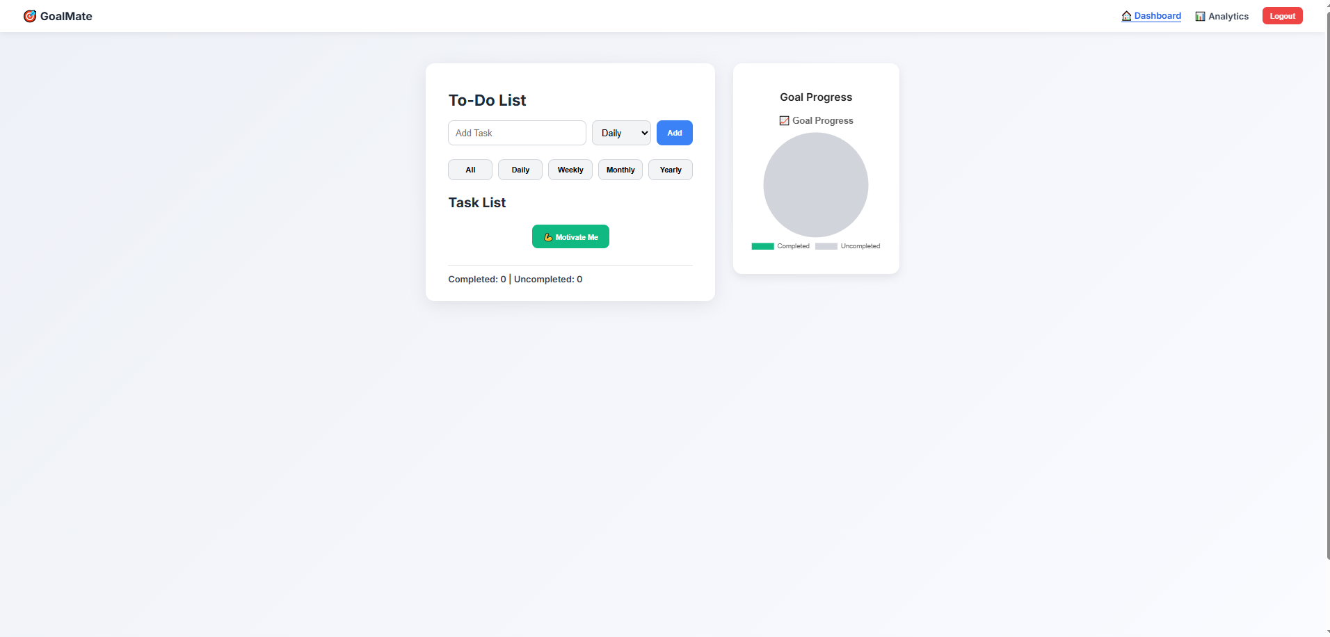 GoalMate App